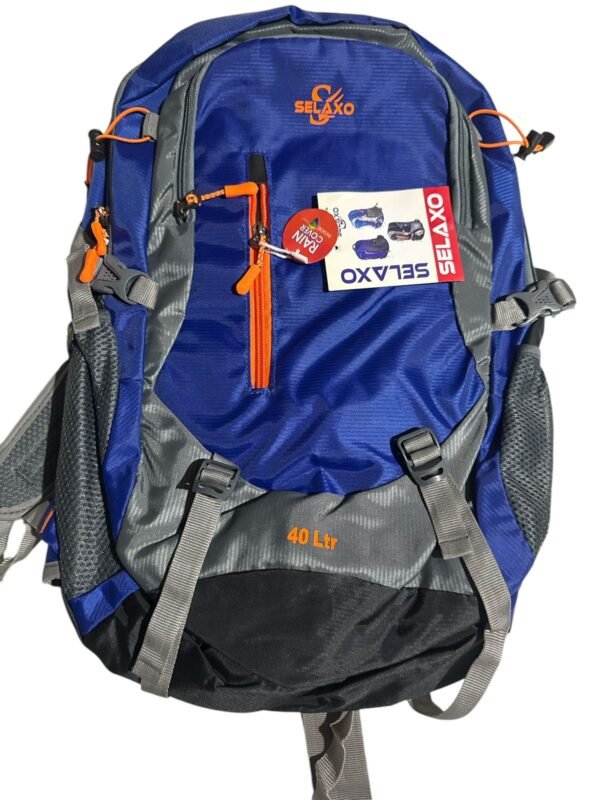 40L Selaxo Backpack Blue & Gray