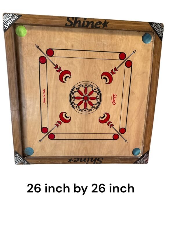 Shine Carrom Baord Complete Set With Coins