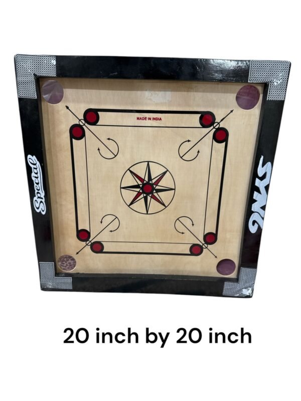 Special Carrom Board Complete Set With Coins