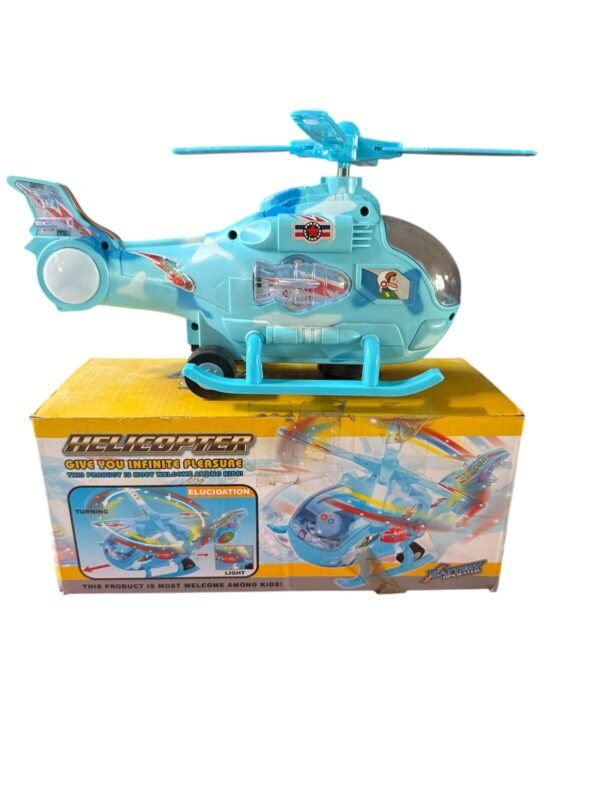 Helicopter With Lights