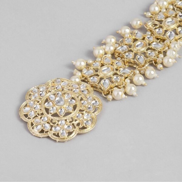 Diamond shape  bridal wedding prandaa choti - Image 6