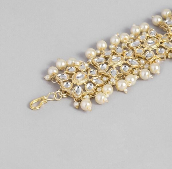 Diamond shape  bridal wedding prandaa choti - Image 7
