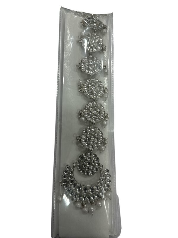 Diamond shape  bridal wedding prandaa choti - Image 3