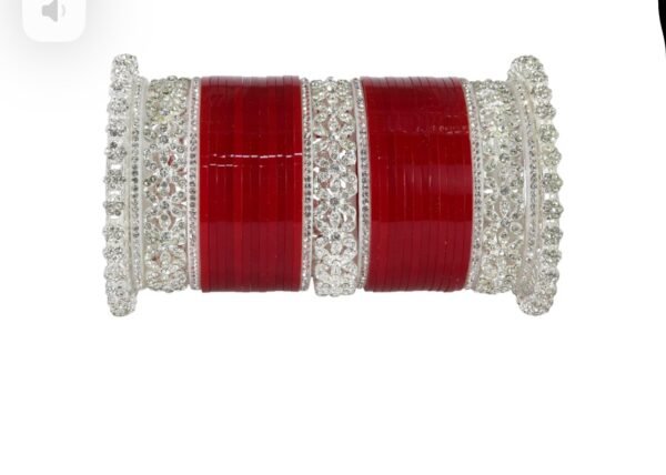Women's Designer Bridal  Chuda Bangle Set - Image 2