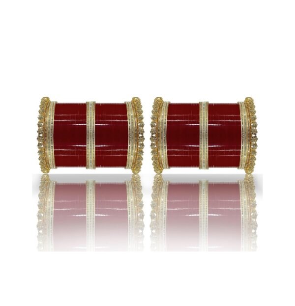Women's Designer Bridal  Chuda Bangle Set - Image 4