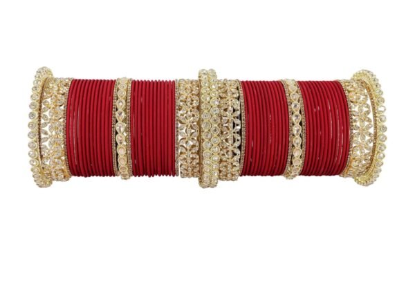 Women's Designer Bridal  Chuda Bangle Set - Image 7