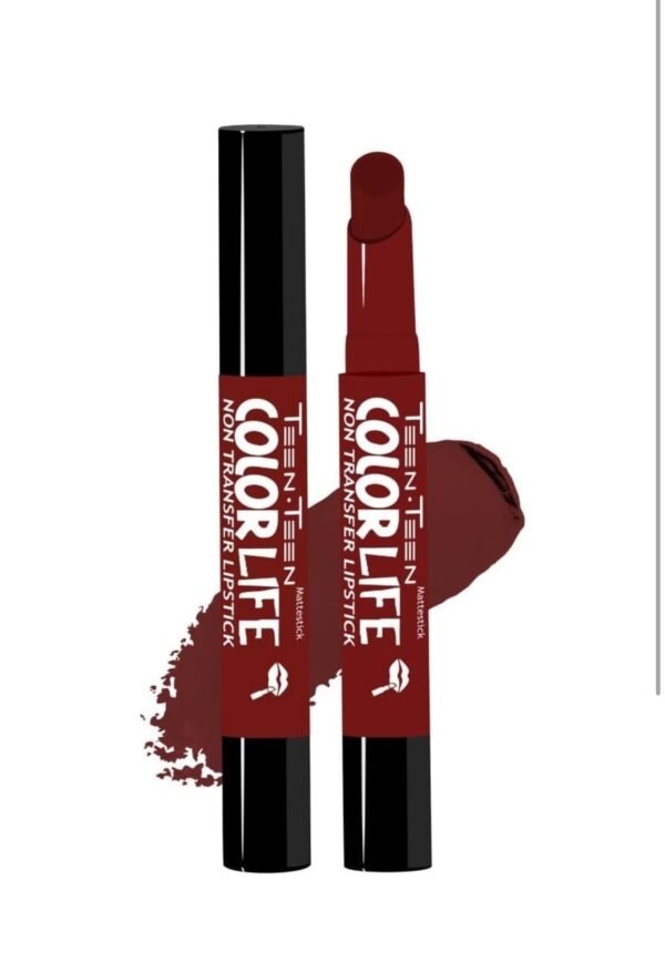 TEEN.TEEN Non Transfer Water Proof Long Lasting Matte Lipstick - Image 5