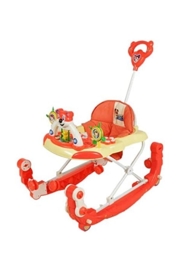 Panda Baby Products Baby Walker with Musical Toy Bar Rattles and Activity Toys 360° Wheels